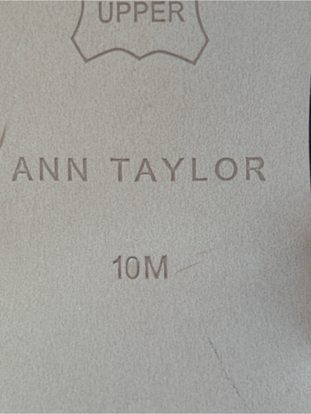 NWOT ANN TAYLOR s10 Croc-Embossed Pointed toe kitten heel mules-navy leather - Picture 3 of 8